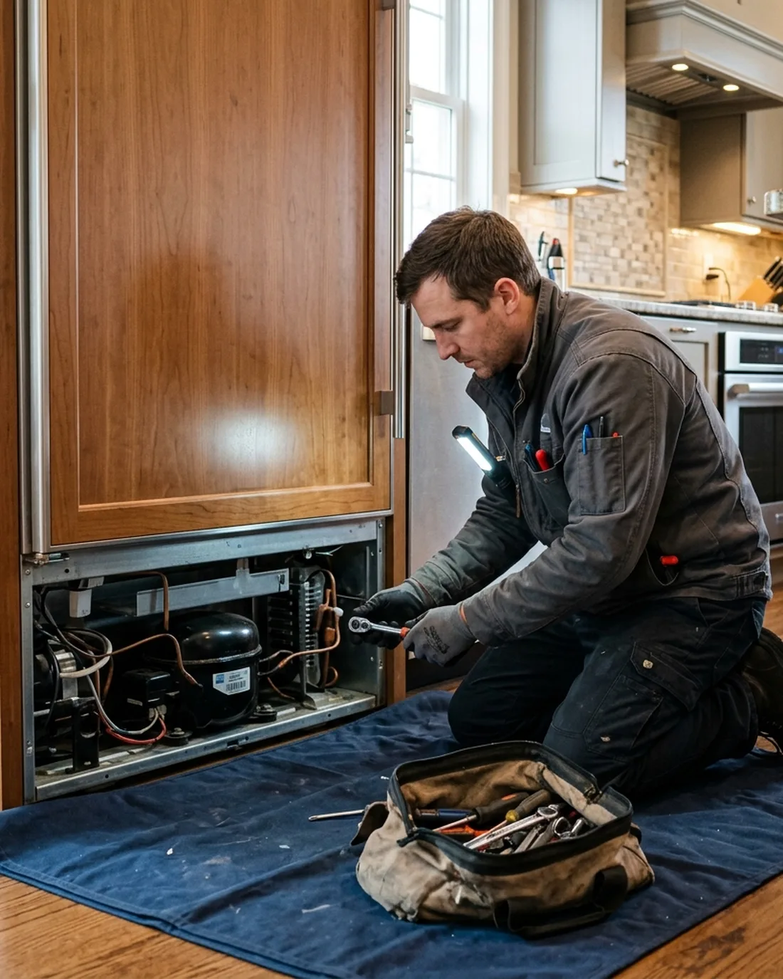 Sub-Zero emergency repair